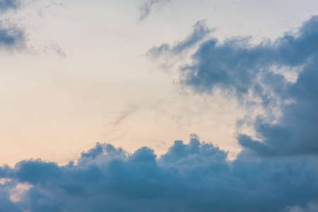 Clouds on sky backgroundの写真素材