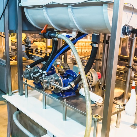Engine equipment on pharmaceutical and chemical factoryの写真素材