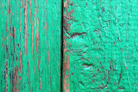 Green wood planks vintage or grunge background textureの写真素材