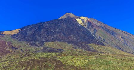 Teide Volcano Landscape in National Park on Tenerife Canary Island in Spain at Dayの写真素材