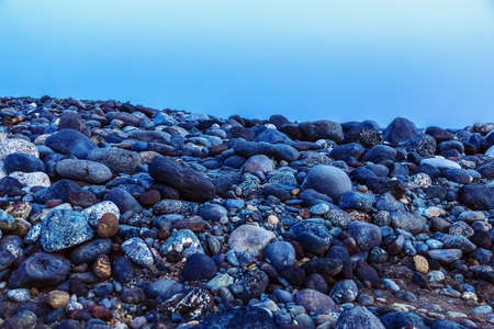 Stones with Sky Natural Backgroundの写真素材