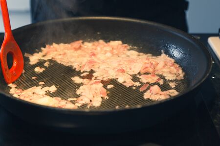 fry onionの写真素材