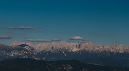 dolomite mountains viewpoint