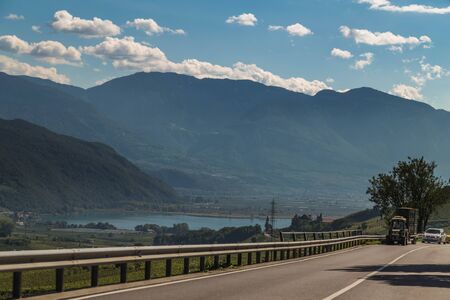 mountain roadの写真素材