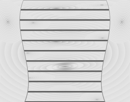 Wood texture background of white painted boards Realistic vector illustration.のイラスト素材