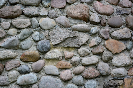 Stone wall with abstract pattern as backgroundの写真素材