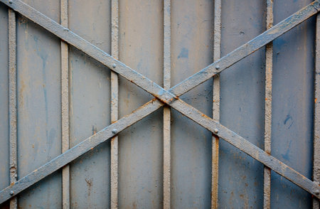 Grunge rusty metal surface as background