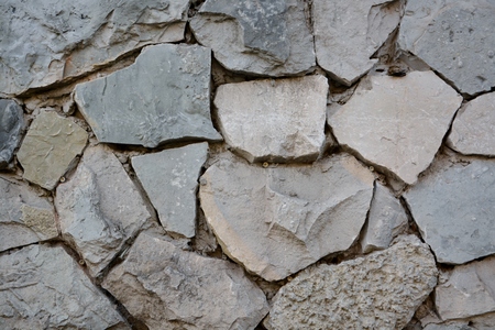 Stone wall with abstract patternの写真素材