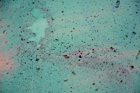 Colorfully painted stone wall as backgroundの写真素材