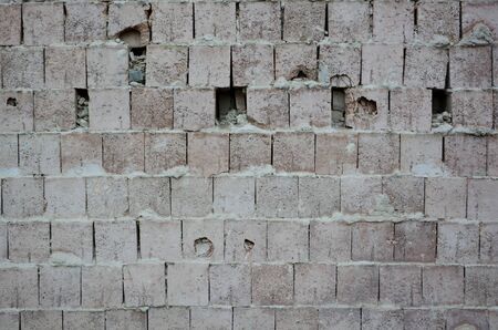  Old grunge brick wall as backgroundの写真素材