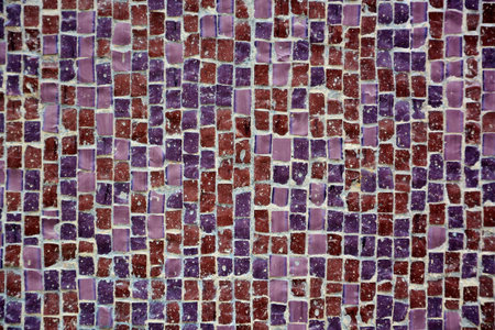 Urban stone wall with abstract pattern as creative background