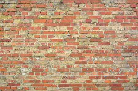 Grunge old urban brick wall as creative background