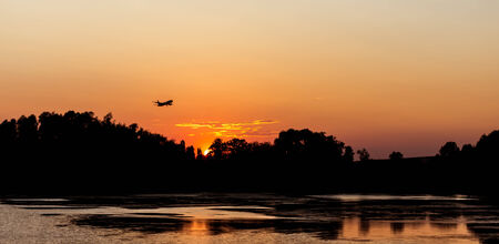 deep sunriseの写真素材