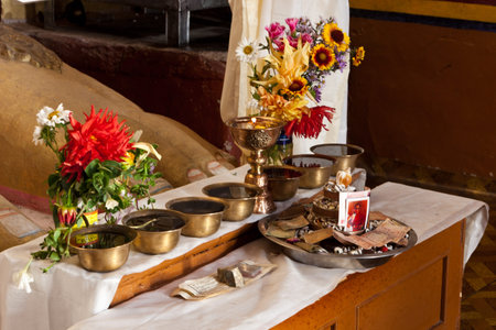 In the Himalayan buddhists gompa