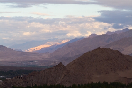 Himalayas mountain in province Ladakh. Indiaの写真素材