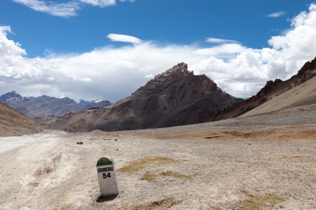Himalayas mountain in province Ladakh. Indiaの写真素材