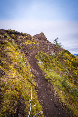Panorama Mountain National Park Tosmork. Iceland.の写真素材