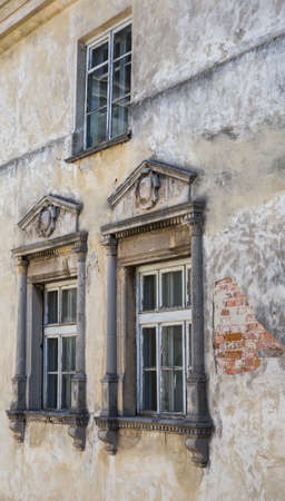 Polish castle, on the territory of modern Ukraineのeditorial素材