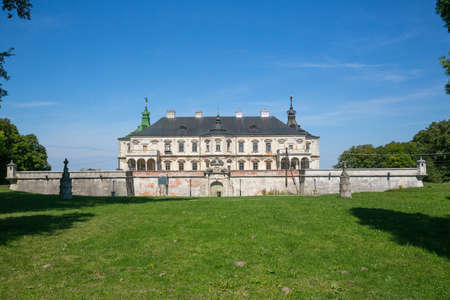 Polish castle, on the territory of modern Ukraineのeditorial素材