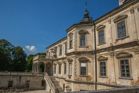 Polish castle, on the territory of modern Ukraineのeditorial素材