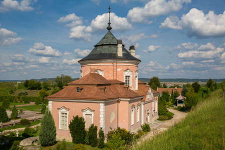 Polish castle, on the territory of modern Ukraine
