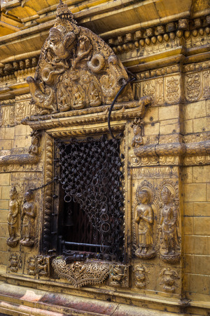 The architectural ensemble of Swayambhunath temple complexの写真素材