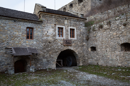 Kamianets-Podilskyi castle on the west of Ukraineのeditorial素材