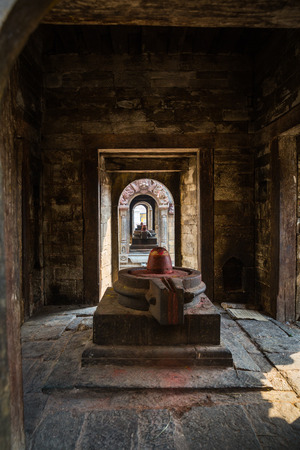 Pashupatinath Temple in Kathmandu. Nepal.の写真素材