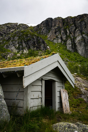 Norwegian Folgefonna National Park in summerのeditorial素材