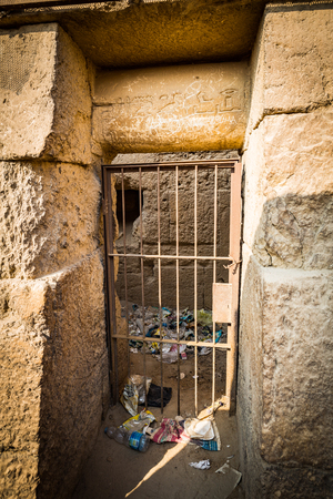 Pyramids of Giza in Egyptのeditorial素材