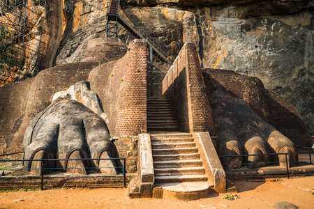 Sigiriya view at spring dayの写真素材
