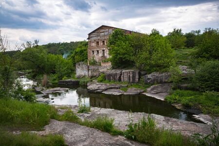 Butsky Canyon in the springの写真素材
