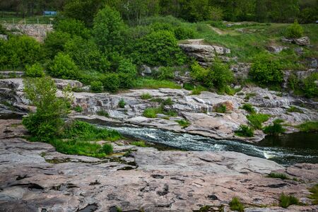 Butsky Canyon in the springの写真素材
