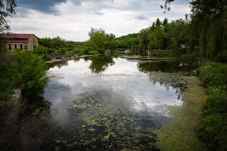 Butsky Canyon in the springの写真素材