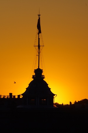  Beautiful white nights in Saint-Petersburg の写真素材