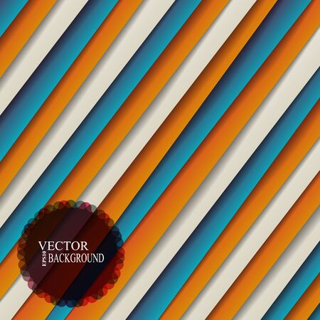 Colored paper lines  background. Good for Business and marketing purposes. Eps 10 vector file.のイラスト素材