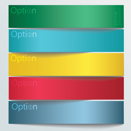 3D Vector Banners Eps10 illustration with a place for your text can be used to your business marketing goalsのイラスト素材