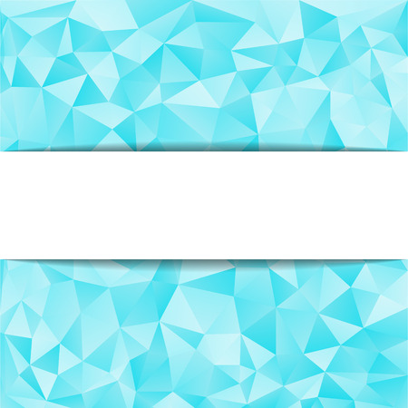 Abstract triangle vector background with a place for your text. With paper like effect with a shadow.can be used for brochure and flyer., Eps 10 vector illustration.のイラスト素材