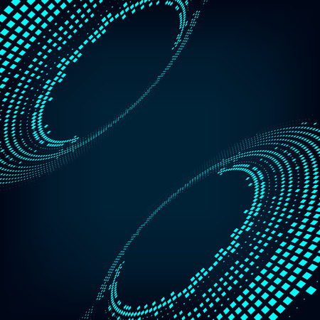 Abstract circle halftone  vector illustration Eps10 illustrationのイラスト素材
