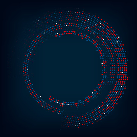 Abstract circle halftone  vector illustration Eps10 illustrationのイラスト素材