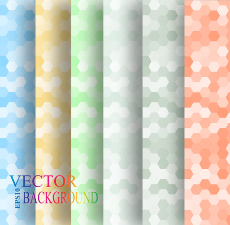 seamless texture  hex grid eps 10 vector illustrationのイラスト素材