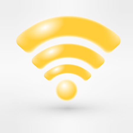 Wi Fi Icon  eps 10 vector illustrationのイラスト素材