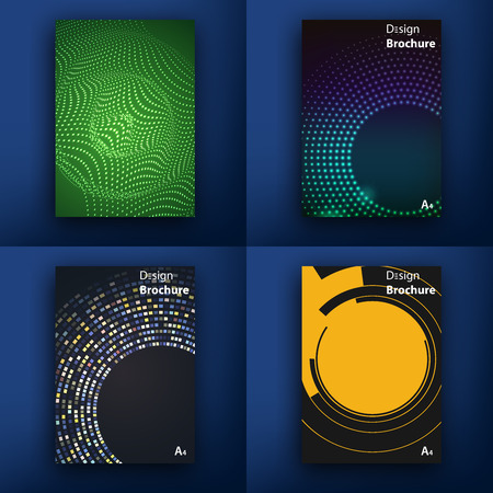 Templates. Design Set of Web, Mail, Brochures. Mobile, Technology, and Infographic Concept. Modern flat and line icons. SaaS, web app design template. Mobile interface. UI template. Web UI app designのイラスト素材