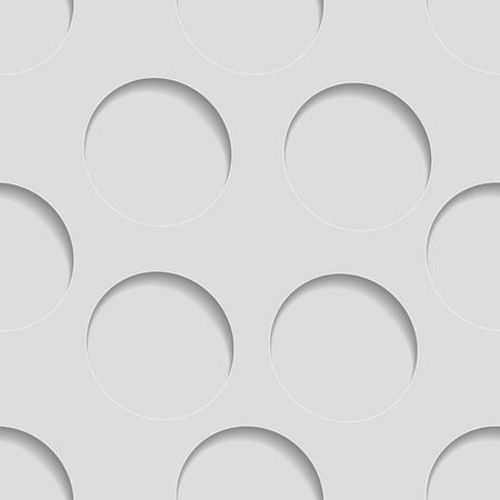 Abstract 3d seamless background. See others in a Perforated Paper Set. Vector EPS10.のイラスト素材
