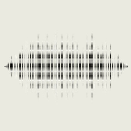 Vector sound waves set. Audio equalizer technology, pulse musical.  vector illustration eps10のイラスト素材