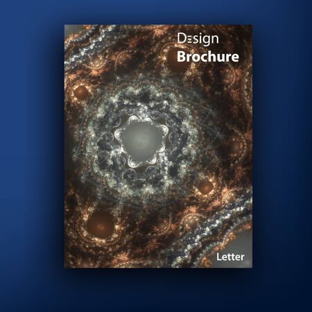Vector colorful brochure - booklet cover design templates collection  letter sizeのイラスト素材