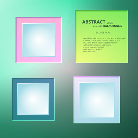 Abstract background of color boxes. Template for a text eps10 vector illustrationのイラスト素材
