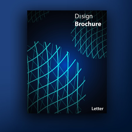 Vector brochure  booklet cover design templates collection A4 eps10 vector illustrationのイラスト素材