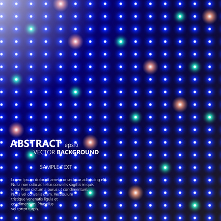 Abstract smooth background with glowing rows of halftone dotsのイラスト素材