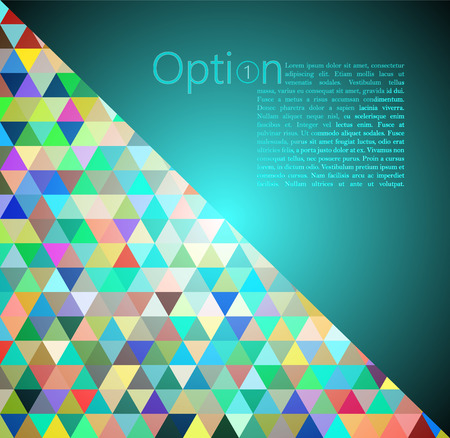 Blue Abstract Geometrical Background eps10 vector illustrationのイラスト素材